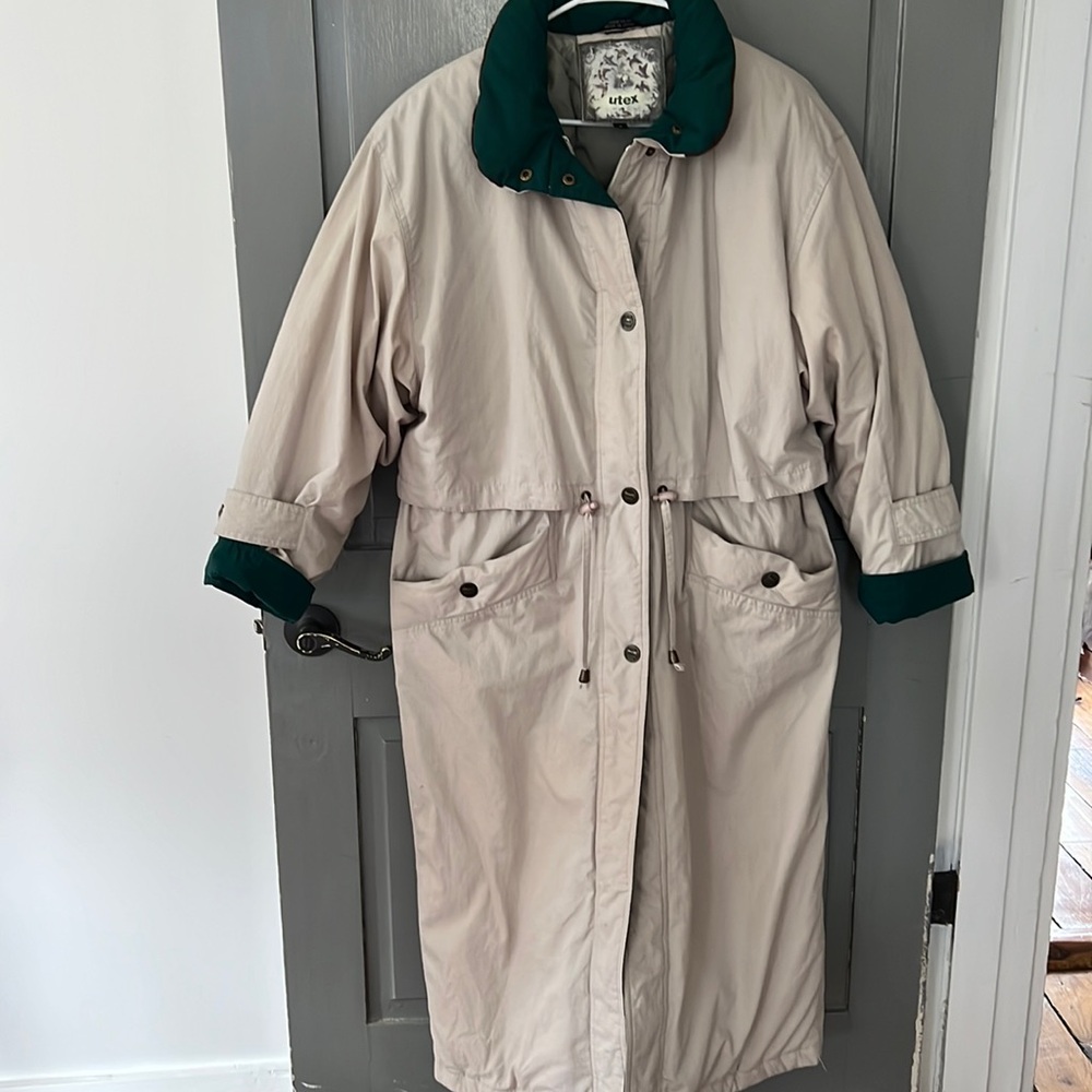 Vintage down coat
